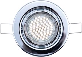 HEITRONIC LED vestavné svítidlo 5ks set SAN DIEGO chrom 30172 Teplá bílá