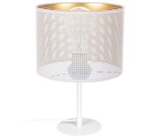 HEXE Stolní lampa ALDO 1xE27/60W/230V bílá