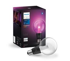 HUE Lightguide LED žárovka E27 G95 6,8W 500lm 2000-6500K RGB CRI80 IP20, stmívatelná