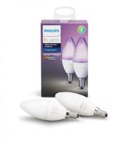 Hue White and Color Ambiance Bluetooth LED žárovka E14 set 2ks 8718699726331 2x6W 2x470lm 2000-6500K RGB Studená bílá