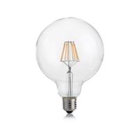 Ideal Lux 188959 LED žárovka Filament G125 1x8W E27 680lm 3000K stmívatelná, čirá Čirá