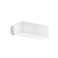 Ideal Lux BOX AP2 BIANCO SVÍTIDLO NÁSTĚNNÉ 009537