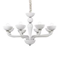 Ideal Lux CASANOVA SP8 BIANCO SVÍTIDLO ZÁVĚSNÉ 094045