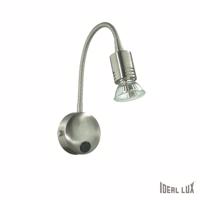 Ideal Lux FLEX AP1 NICKEL SVÍTIDLO NÁSTĚNNÉ 006161