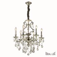 Ideal Lux GIOCONDA SP6 ARGENTO SVÍTIDLO ZÁVĚSNÉ 044927