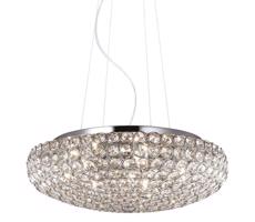 Ideal Lux Ideal Lux - Křišťálový lustr na lanku KING 7xG9/40W/230V pr. 46 cm chrom