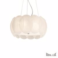 Ideal Lux OVALINO SP5 BIANCO SVÍTIDLO ZÁVĚSNÉ 074139