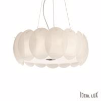 Ideal Lux OVALINO SP8 BIANCO SVÍTIDLO ZÁVĚSNÉ 090481