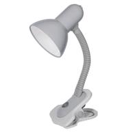 Kanlux SUZI stolní lampa stříbrná HR-60-SR max.1x60W E27 s klipem 07150