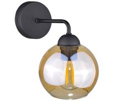 Keter Lighting Nástěnné svítidlo MELLE BLACK 1xE27/60W/230V