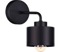 Keter Lighting Nástěnné svítidlo SIMPLY BLACK 1xE27/60W/230V