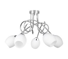 Keter Lighting Přisazený lustr TWIST WHITE 5xE14/40W/230V