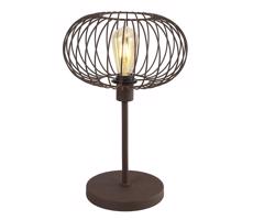 KL108018 - Stolní lampa WIRE 1xE27/15W/230V hnědá