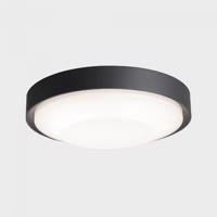 KOHL-Lighting BESEL stropní svítidlo pr. 250 mm tmavě šedá 20 W CRI >80 3000K Non-Dimm