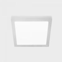 KOHL-Lighting DISC SLIM SQ stropní svítidlo 225x225 mm bílá 24 W CRI >80 3000K DALI