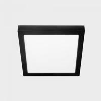 KOHL-Lighting DISC SLIM SQ stropní svítidlo 225x225 mm černá 24 W CRI >80 3000K 1.10V