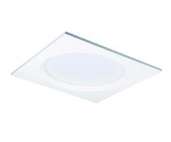 KOHL-LIGHTING LACUS SQUARE zapuštené svítidlo černá 15W 3000K čtverec bílá K53306.BK.3K