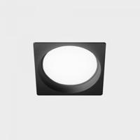 KOHL-Lighting LIM SQ zapuštěné svítidlo s rámečkem 136x136 mm černá 12 W CRI >80 3000K Non-Dimm