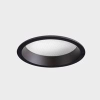 KOHL-Lighting LIM zapuštěné svítidlo s rámečkem pr. 136 mm černá 12 W CRI >80 3000K PHASE CUT