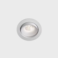 KOHL-Lighting LUXO TILT zapuštěné svítidlo s rámečkem pr.105 mm bílá 38° 12W CRI >90 2700K 1.10
