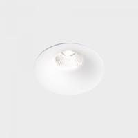 KOHL-Lighting LUXO zapuštěné svítidlo s rámečkem pr.100 mm bílá 38° 12W CRI >80 2700K 1.10V