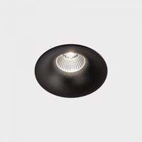 KOHL-Lighting LUXO zapuštěné svítidlo s rámečkem pr.100 mm černá 38° 12W CRI >80 4000K 1.10V