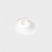 KOHL-Lighting LUXO zapuštěné svítidlo s rámečkem pr.85 mm bílá 38° 8W CRI >80 2700K Dali