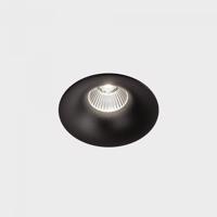 KOHL-Lighting LUXO zapuštěné svítidlo s rámečkem pr.85 mm černá 38° 8W CRI >80 2700K 1.10V