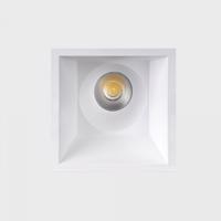 KOHL-Lighting NOON SQ ASYMETRIC zapuštěné svítidlo s rámečkem 93x93 mm bílá 38° 5 W CRI >80 3000K 1.10V