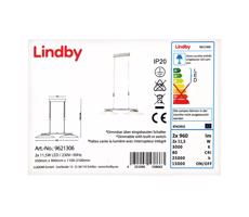 Lampenwelt Lindby - LED Stmívatelný lustr na lanku JUDIE 2xLED/11,5W/230V