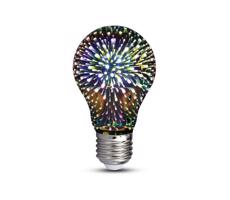 LED 3D Dekorační žárovka FILAMENT A60 E27/3W/230V 3000K