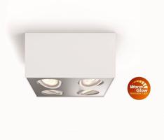 LED Bodové svítidlo Philips Box 50494/31/P0 bílé 4x4,5W