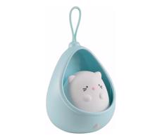 LED Dětské orientační svítidlo se senzorem KITTY LED/0,5W/5V USB modrá