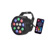 LED Disco reflektor LED/12W/230V multicolor + dálkové ovládání