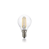 LED Filamentová žárovka Ideal Lux Sfera Trasparente 271620 E14 4W 430lm 3000K CRI90 čirá nestmívatelná Čirá
