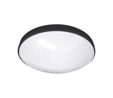 LED Koupelnové stropní svítidlo CIRCLE LED/12W/230V 4000K pr. 25 cm IP44 černá