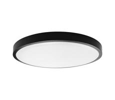 LED Koupelnové stropní svítidlo LED/18W/230V IP44 6500K pr. 25 cm černá