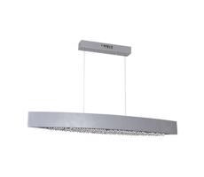 LED Křišťálový lustr na lanku BOCCA 1xLED/18W/230V