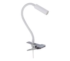 LED Lampa s klipem LAGOS 1xG9/3W/230V bílá