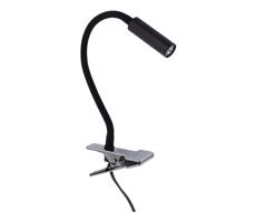 LED Lampa s klipem LAGOS 1xG9/3W/230V černá