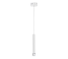 LED Lustr na lanku ALBA 1xLED/5W/230V bílá