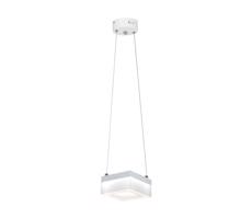 LED Lustr na lanku CUBO LED/12W/230V čtverec