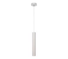 LED Lustr na lanku TUBA 1xGU10/4,8W/230V bílá