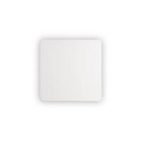 LED Nástěnné svítidlo Ideal Lux Cover AP1 Square Small Bianco 195728 9W 943lm 15cm hranaté bílé