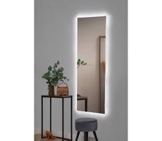 LED Nástěnné zrcadlo s podsvícením RECTANGULAR 120x40 cm bílá