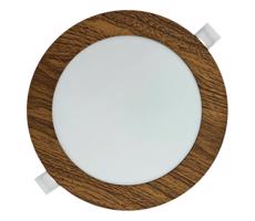 LED Podhledové svítidlo CIRCLE LED/12W/230V 4200K pr. 16,7 cm hnědá