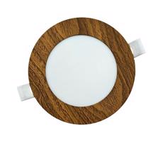 LED Podhledové svítidlo CIRCLE LED/6W/230V 4200K pr. 11,8 cm hnědá