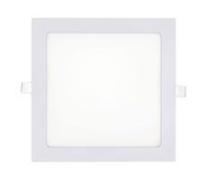 LED Podhledové svítidlo SQUARE LED/18W/230V 2700K 22x22 cm bílá