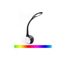 LED RGB Stmívatelná stolní lampa LED/7W/230V černá