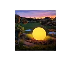 LED RGB Stmívatelná venkovní lampa GLOBO 1xE27/8,5W/230V pr. 60 cm IP44 + DO